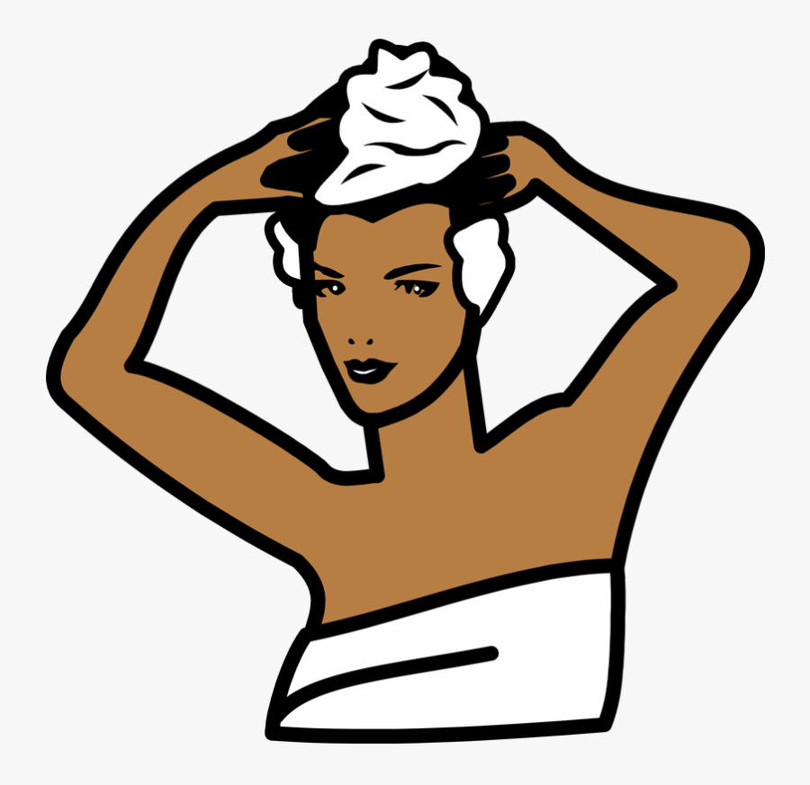 Picture - Wash Hair Clipart Png, Transparent Clipart