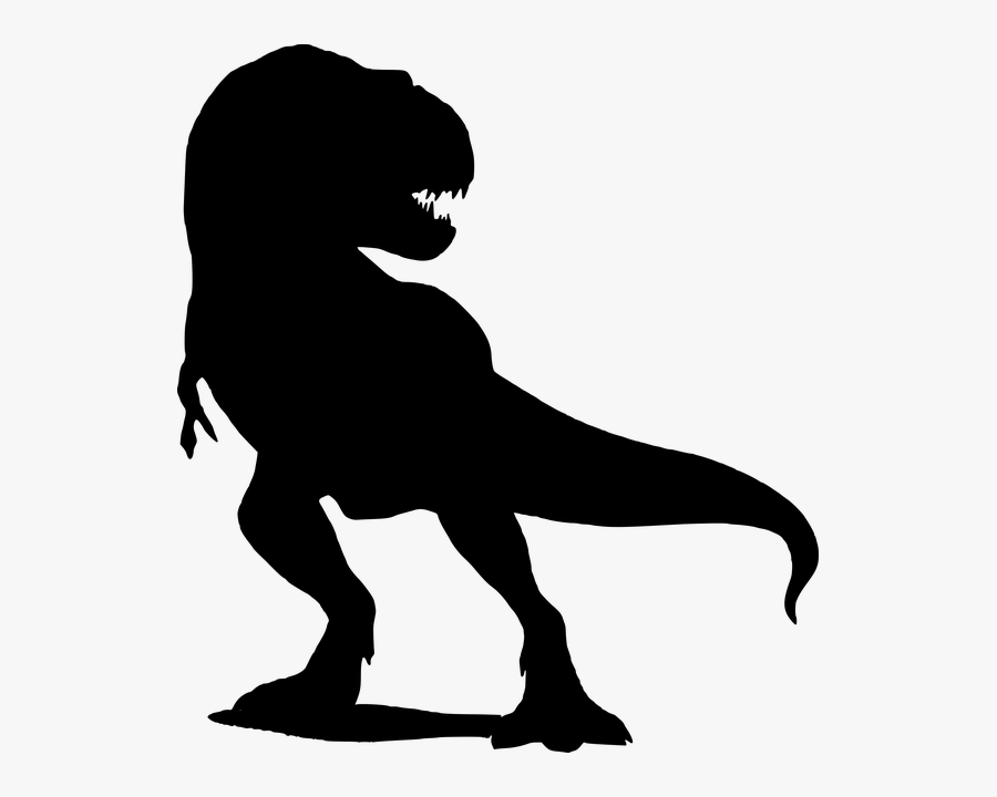 Free Photo Silhouette Dinosaur Giant Lizard Dino Replica - Red T Rex Dinosaur, Transparent Clipart