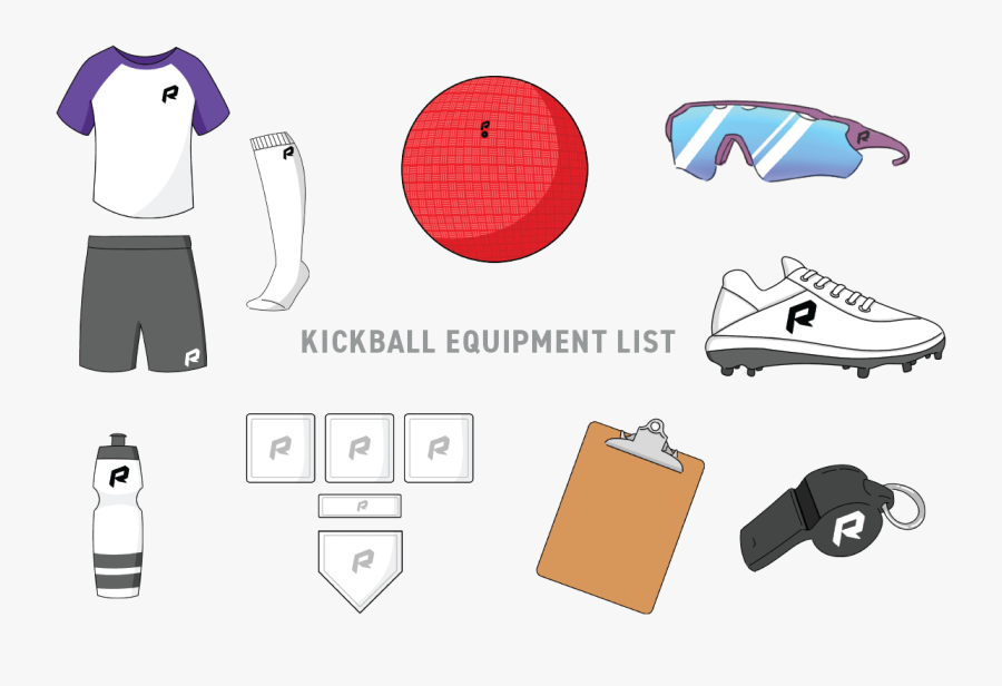 Kickball Equipment , Transparent Cartoons - Kickball Equipment, Transparent Clipart