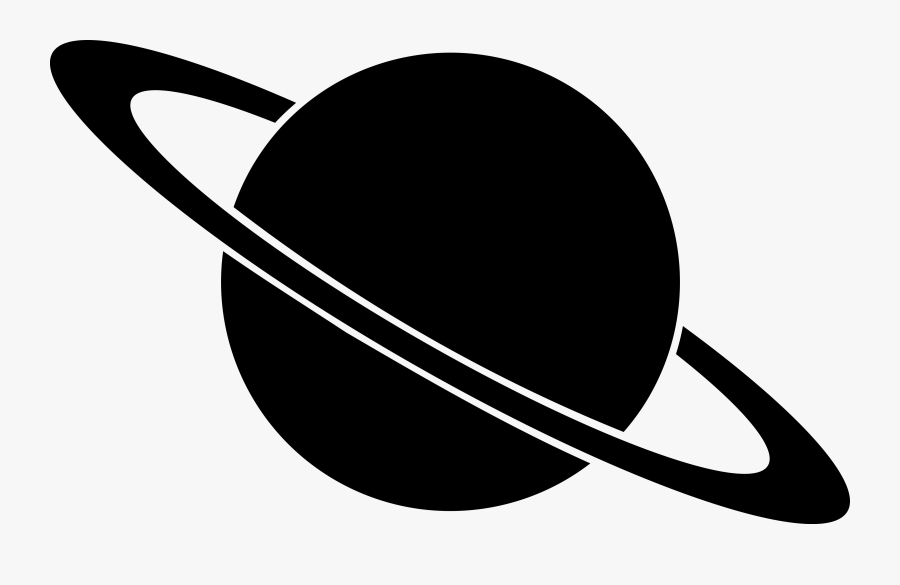 Planet Clipart Free For Download - Black And White Planet Clipart, Transparent Clipart