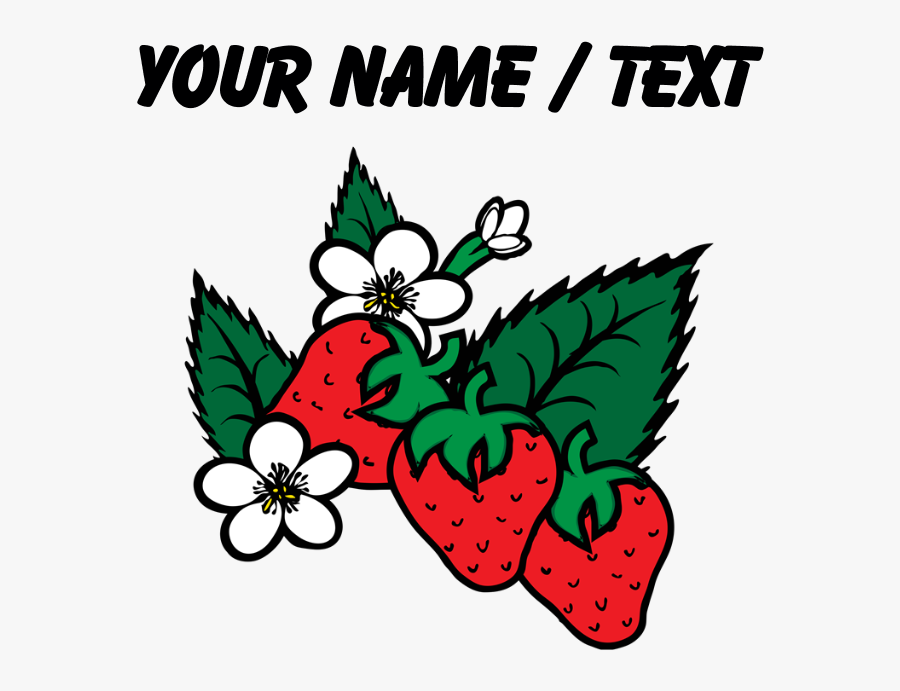T Rex Head Silhouette Clipart , Png Download - Strawberry Plant Clip Art, Transparent Clipart
