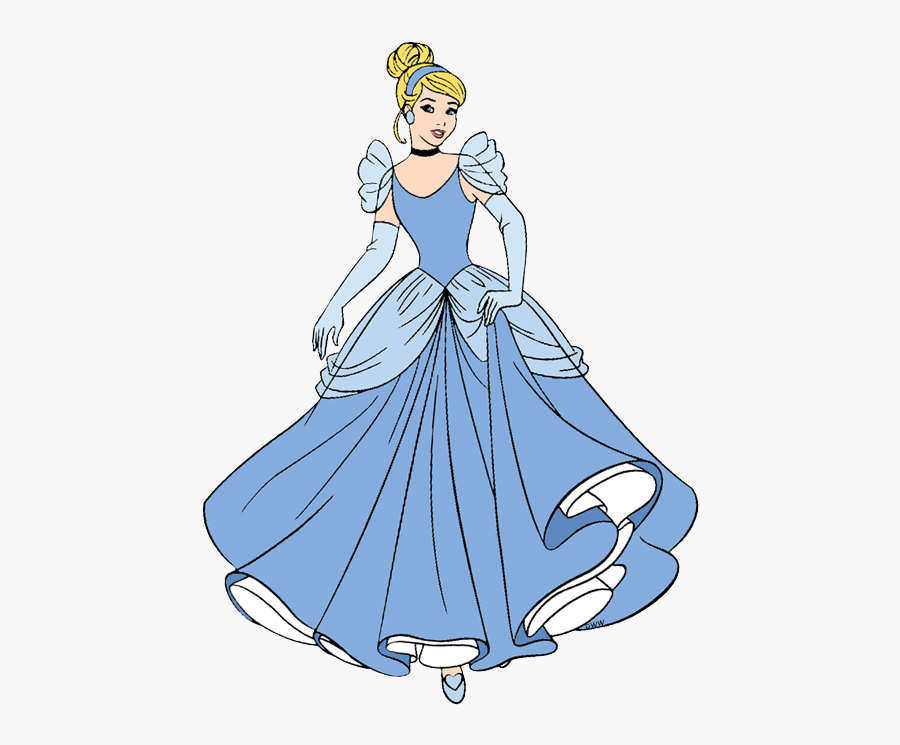 Cinderella Clipart, Transparent Clipart