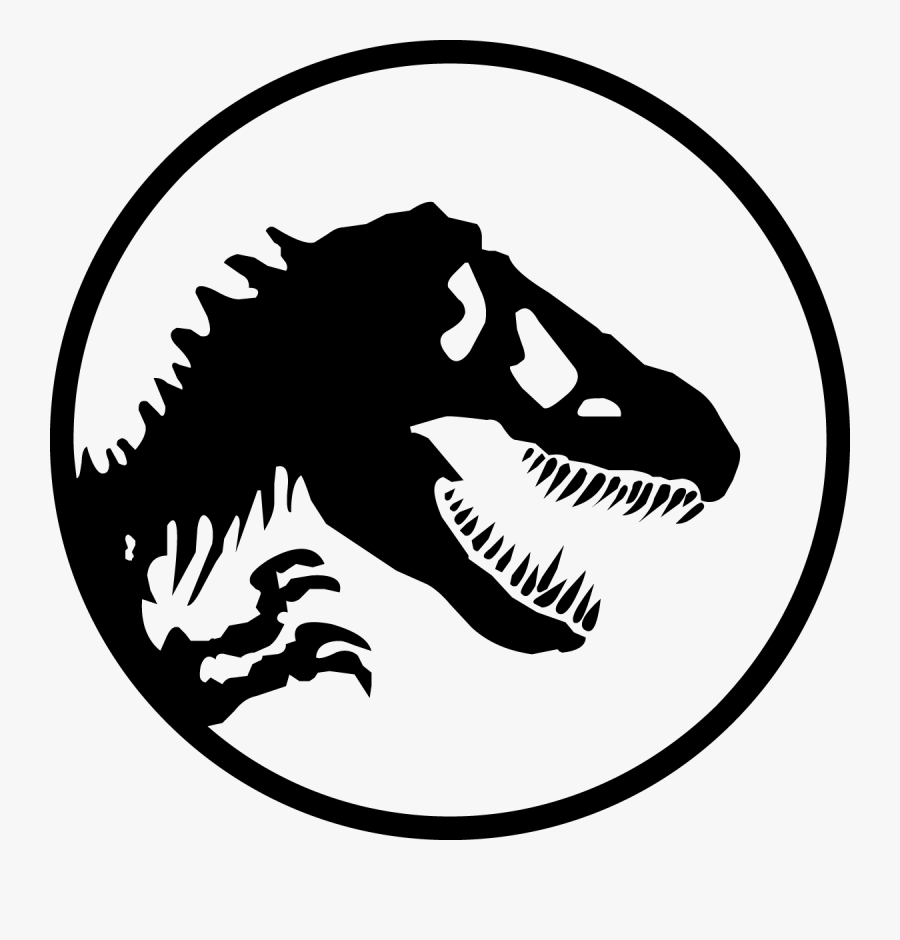 B D Eff - Jurassic Park Dinosaur Logo, Transparent Clipart