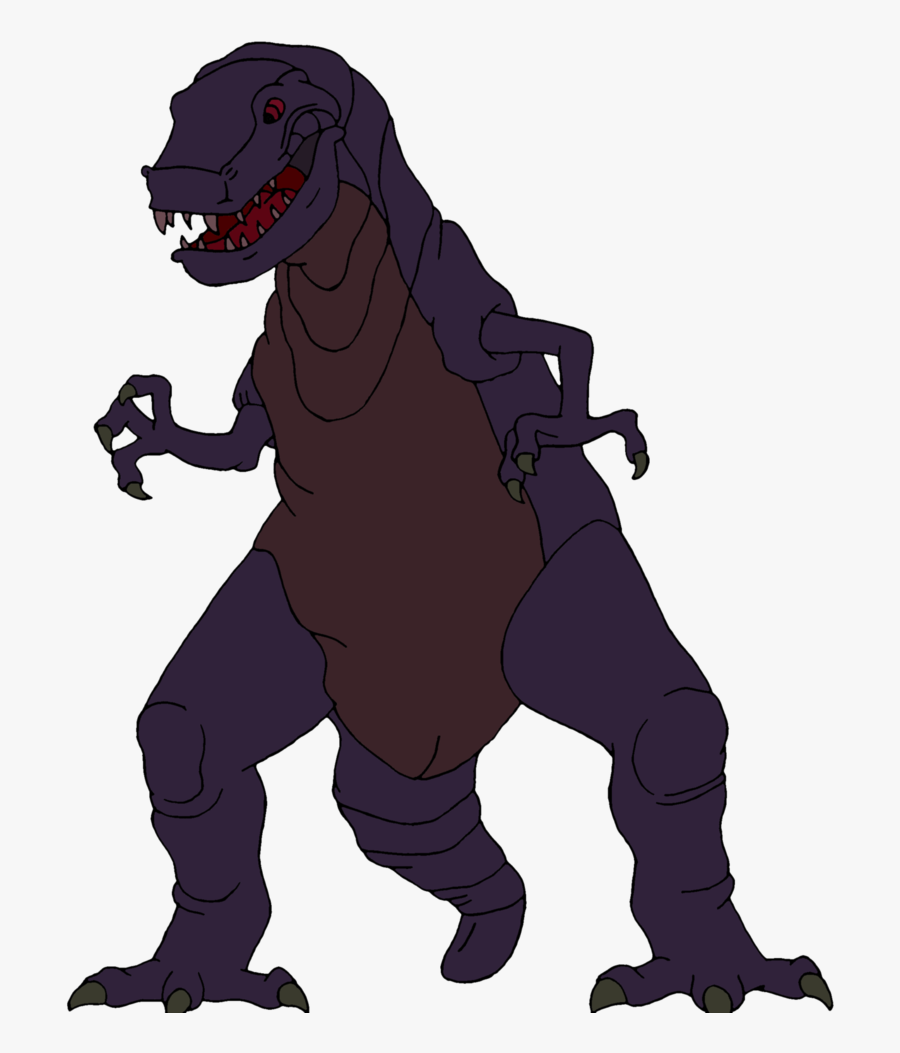 Tyrannosaurus Rex From Fantasia By Brermeerkat16-dakbiqm - Fantasia Dinosaur T Rex, Transparent Clipart