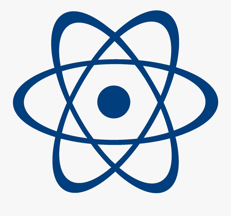Science Atom - Svg React Native Logo, Transparent Clipart