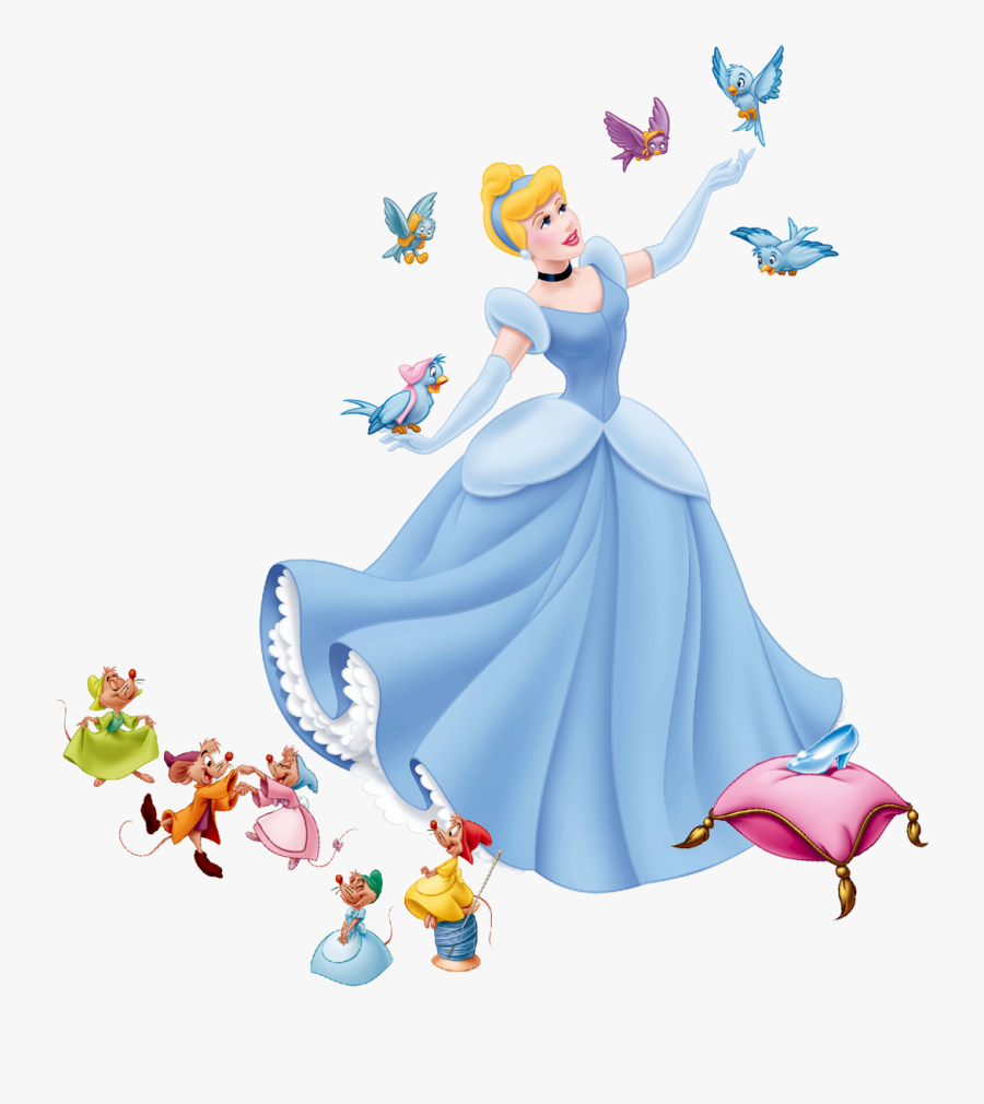 Cinderella Birds Clipart - Cinderella Clipart, Transparent Clipart