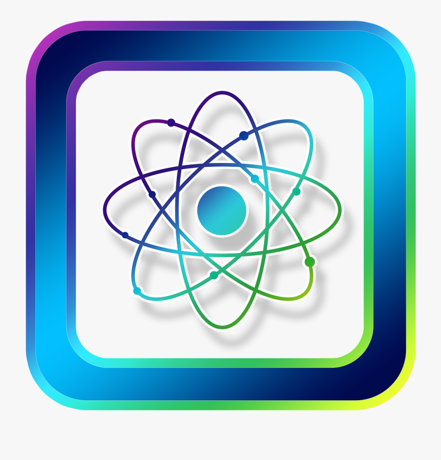 Transparent Atom Clipart - Neutron Vector, Transparent Clipart