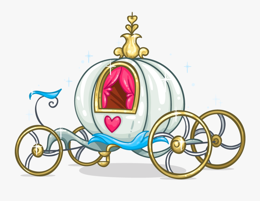 Carriage Clipart Cinderella Story - Cinderella Carriage Png, Transparent Clipart