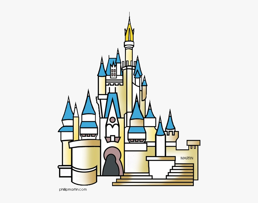 Disney World Castle Clipart House Cinderella Transparent - Cinderella Castle Clipart, Transparent Clipart