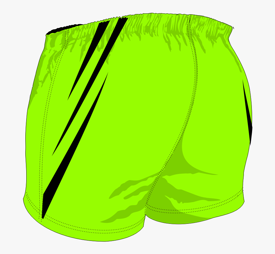 Custom, Bespoke Rugby Short Design 409 Back, Transparent Clipart