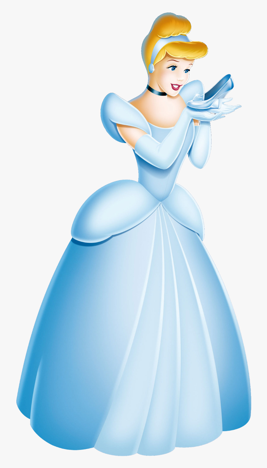 Cinderella Clipart Disney - Clip Art Cinderella Glass Slipper, Transparent Clipart