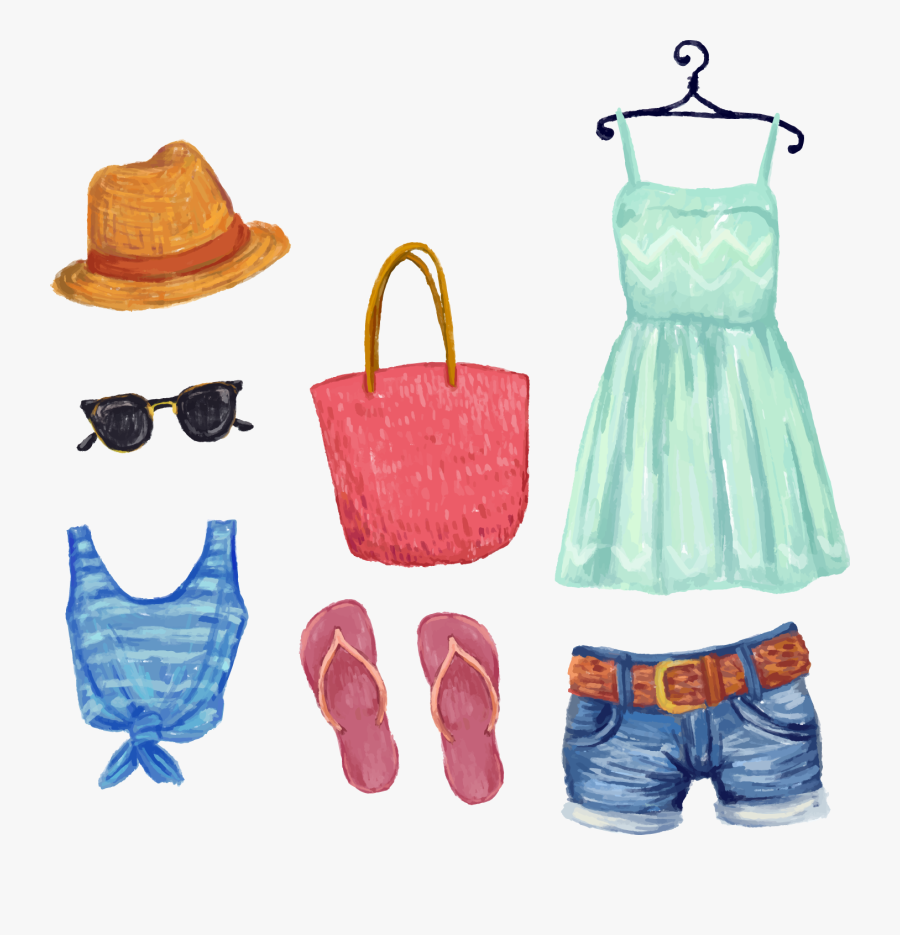 Shorts With T-shirt Euclidean Vector Clothing Women - Women Clothings Hd Png, Transparent Clipart