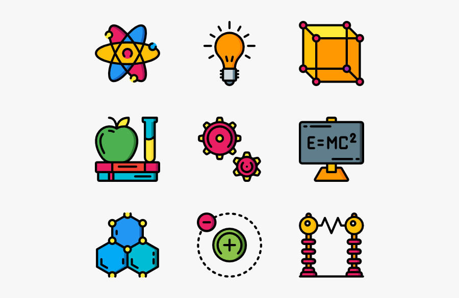 Subscribe Clipart Physics - Physics Science Icons Clipart, Transparent Clipart