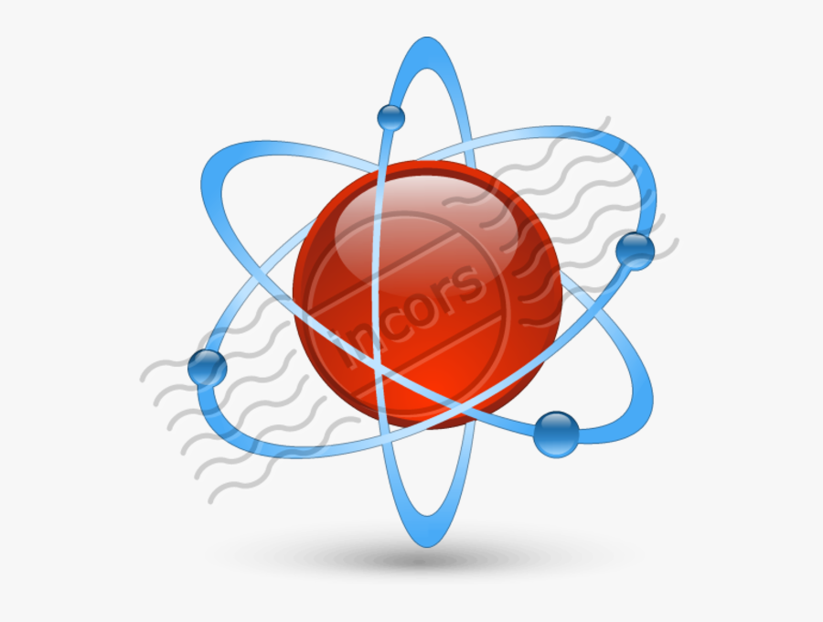 Atom Clipart - Photo - Icon Atom, Transparent Clipart