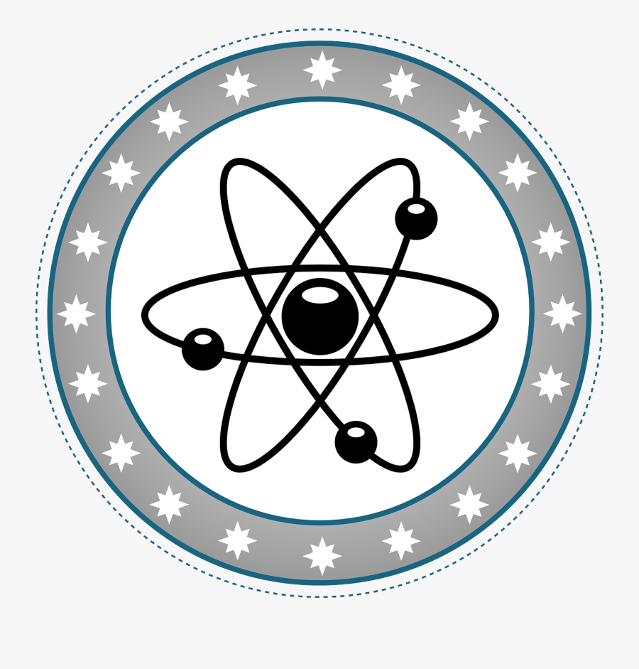 Chip Atom - Nuclear Clipart, Transparent Clipart