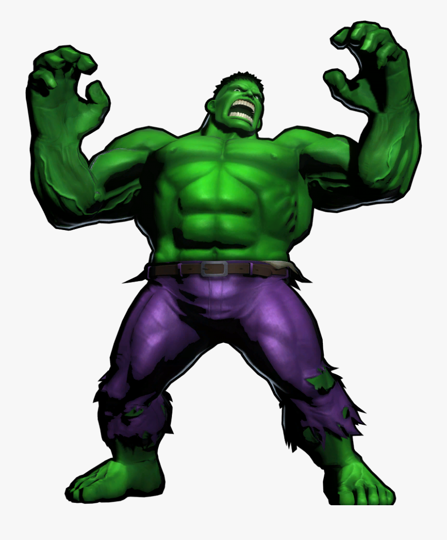 Hulk Green And Purple, Transparent Clipart