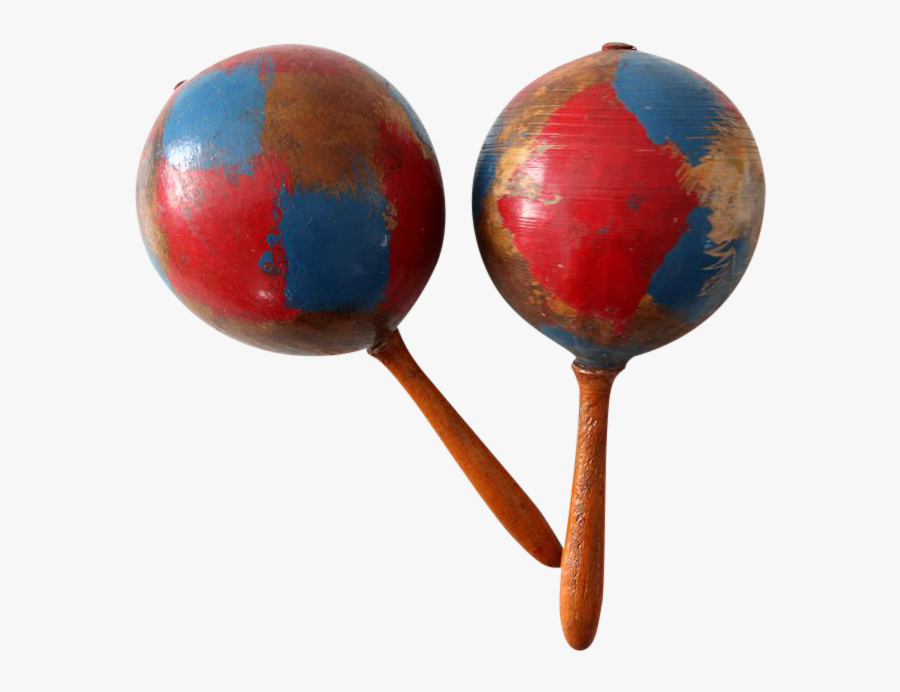 Clip Art Vintage Wooden A Pair - Baby Toys, Transparent Clipart