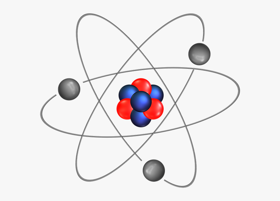 Lithium, Atom, Isolated, Atomic, Physics, Chemistry - Cartoon Atom Science, Transparent Clipart