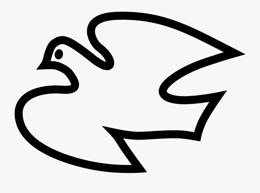 Saturn Outline Clip Art At Clker Com - Peace Clipart Black And White, Transparent Clipart