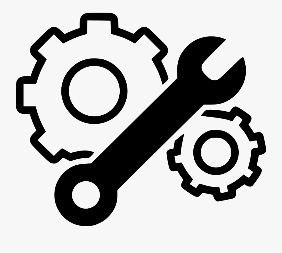 Mechanical Engineering Clipart Black And White - Mechanical Clipart, Transparent Clipart