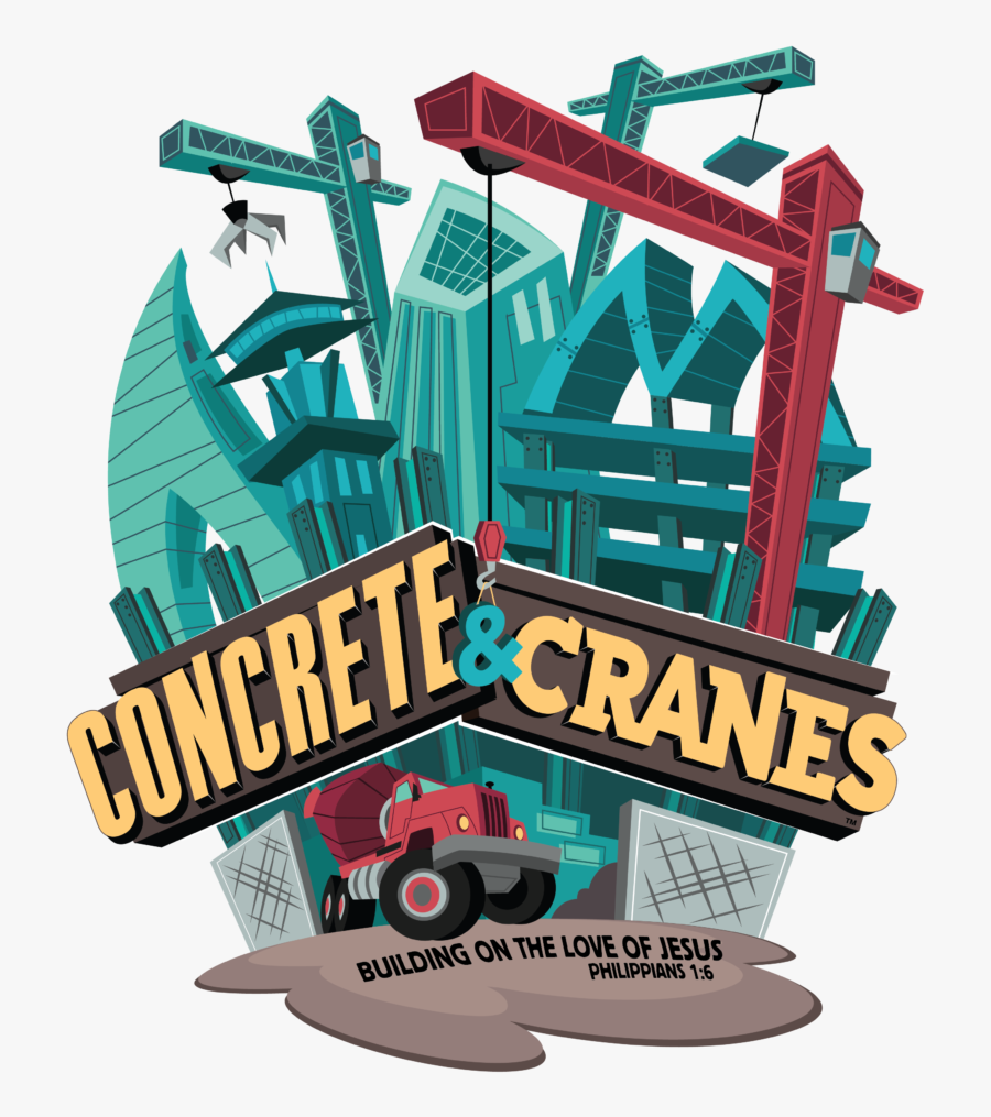 Look Up Way Up Clipart , Png Download - Vbs 2020 Concrete And Cranes, Transparent Clipart