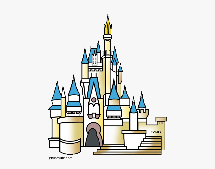House Clipart Cinderella - Disney Cinderella Castle Clipart, Transparent Clipart
