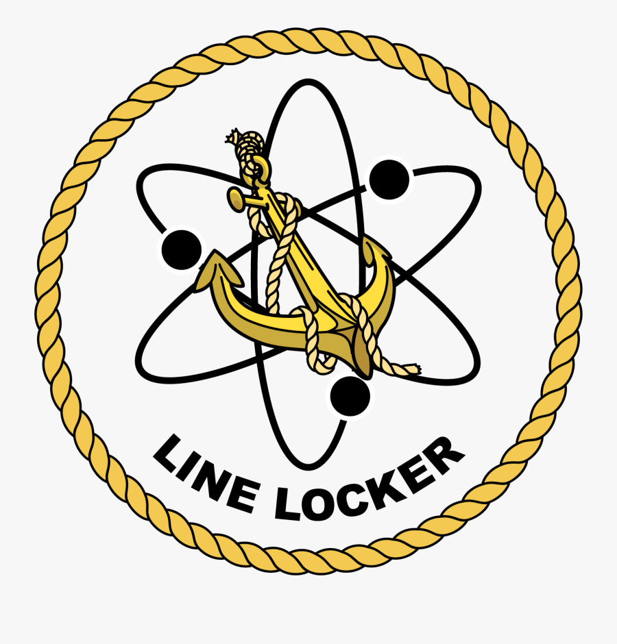 Naval Reactors Line Locker - Atom Neutron, Transparent Clipart
