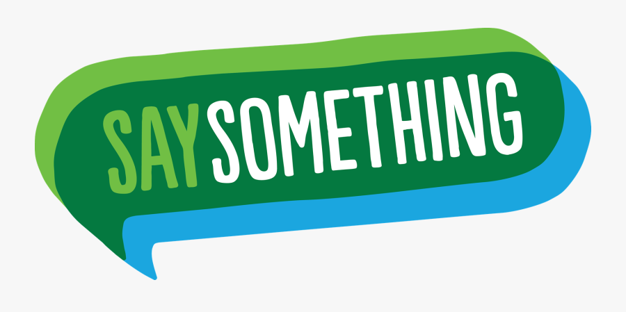 Saturn Clipart Kid - Say Something Week Logo, Transparent Clipart