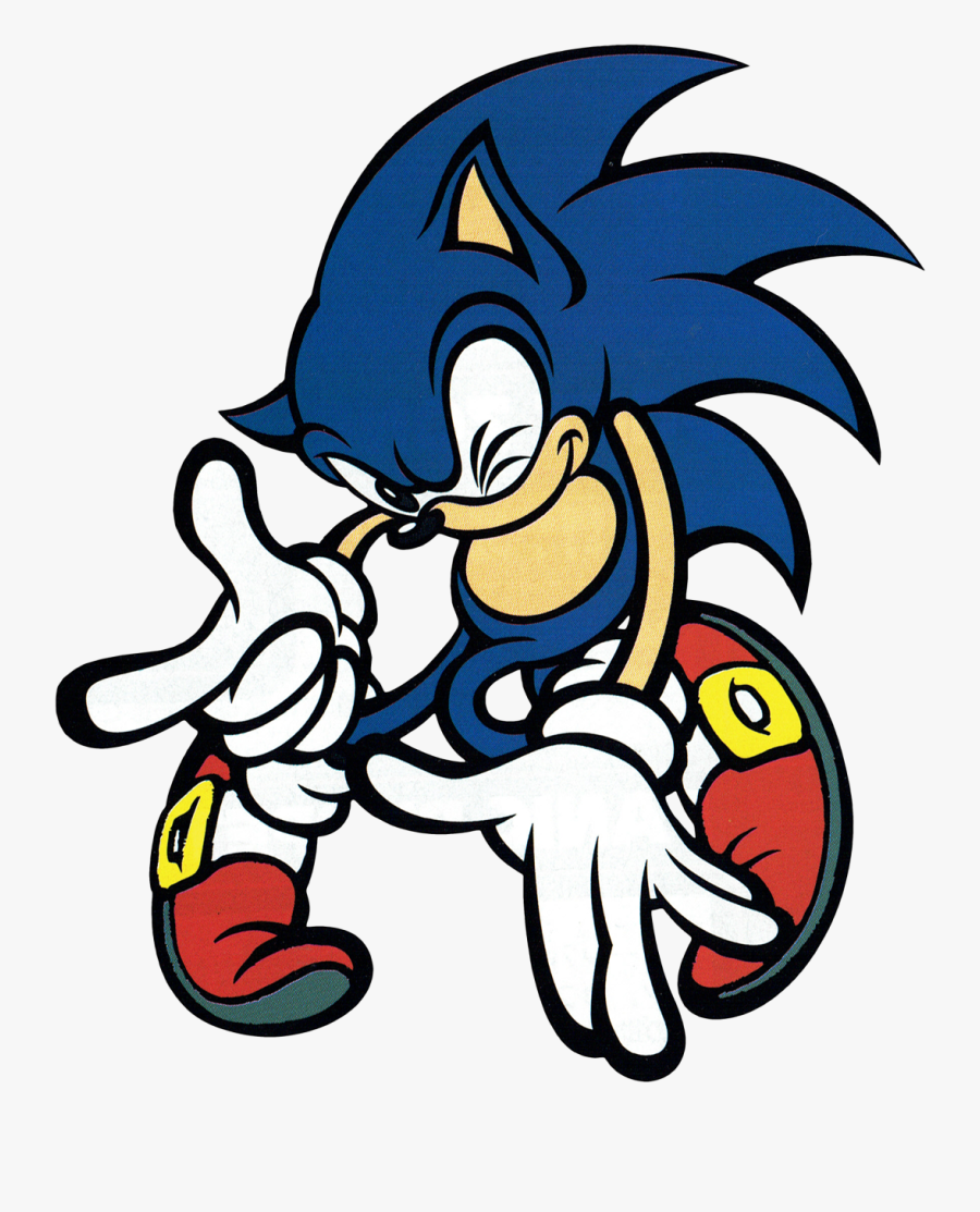 Find It Super Cool Seeing Their Classic Designs In - Sonic 3d Blast Sonic, Transparent Clipart