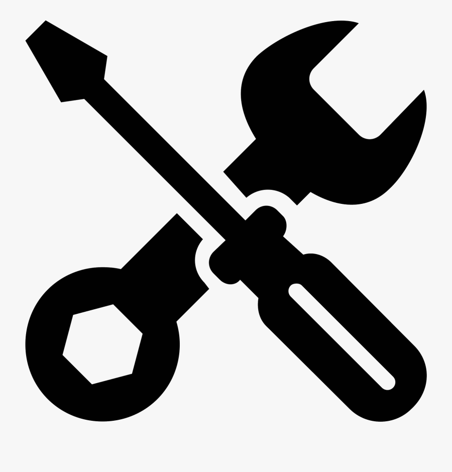 Icon Free Download Png - Maintenance Icon Black And White, Transparent Clipart