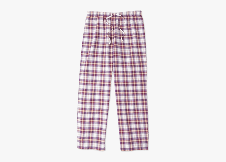 Clip Art Pajama Pants Clipart - Brown And White Check Pant, Transparent Clipart