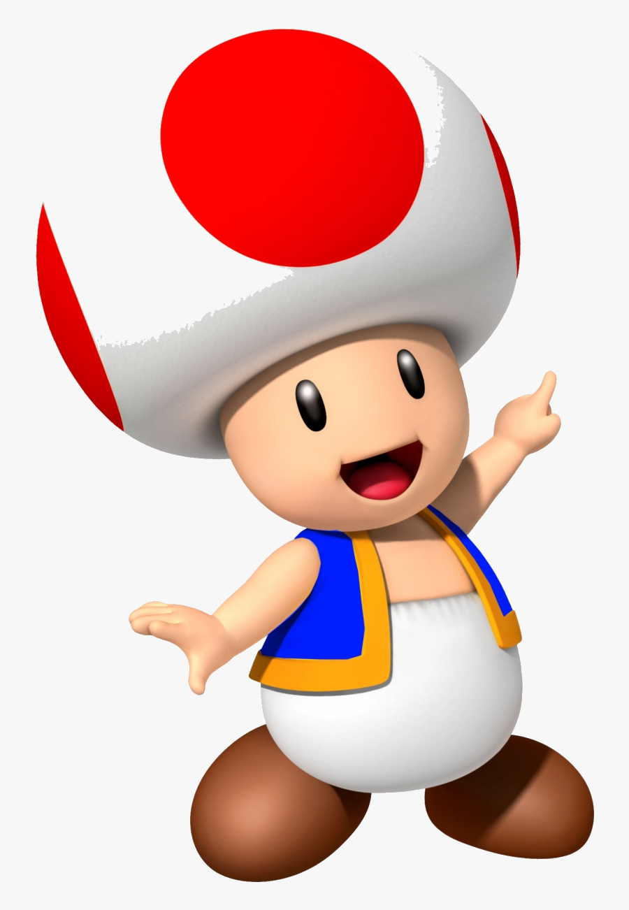 Mario Super Clipart Christmas Toad Bros Transparent - Toad Super Mario Png, Transparent Clipart
