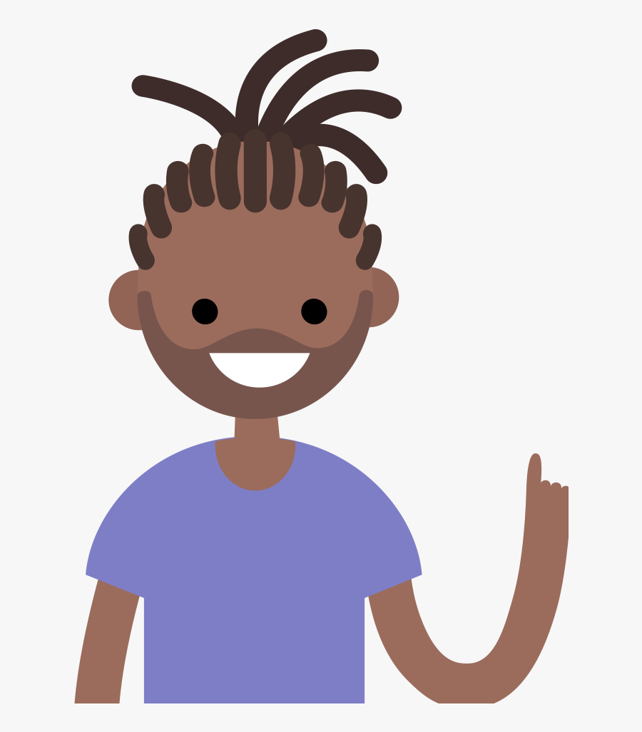 Persona John Wa3 - Cartoon Characters With Dreads, Transparent Clipart