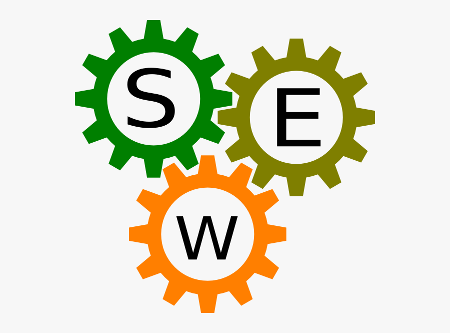 Cartoon Transparent Gears, Transparent Clipart