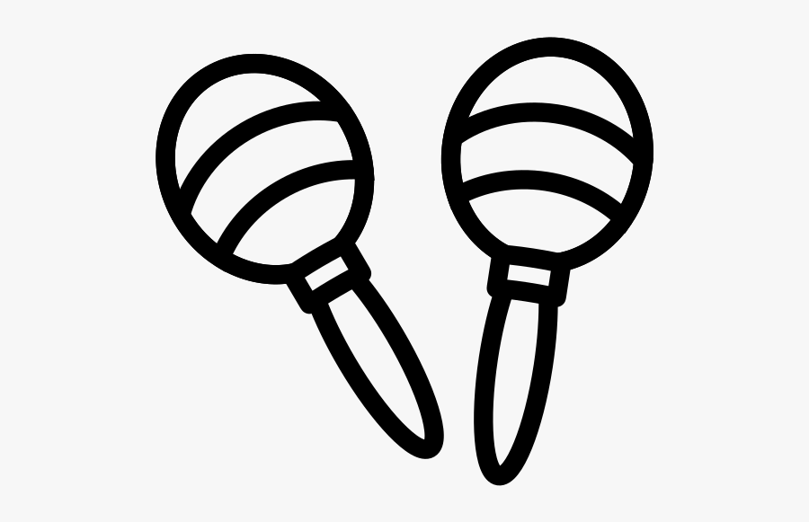 Maracas Clipart Svg Una Maraca Para Dibujar , Free Transparent