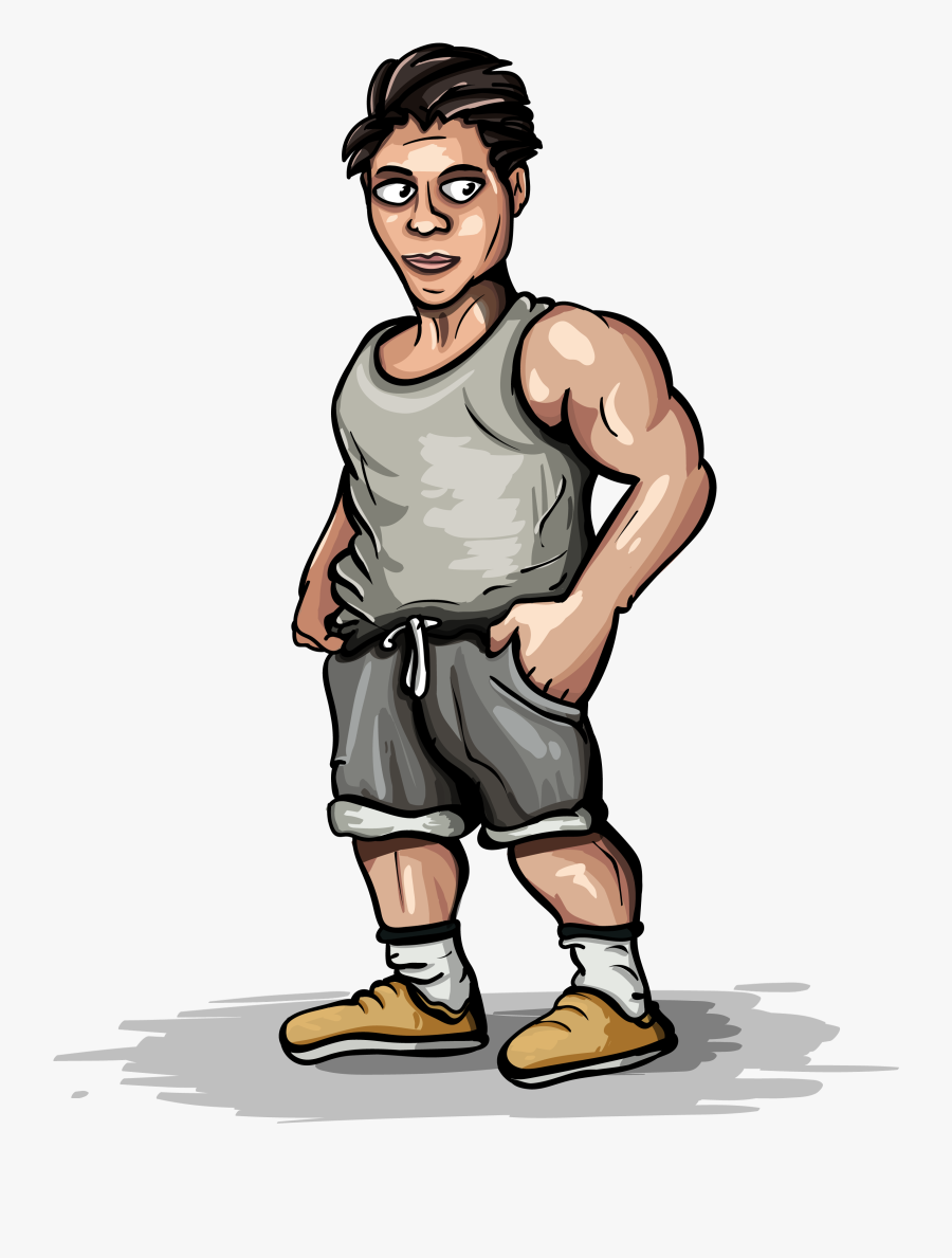 Poses, T-shirt, Short, Wrestling - T-shirt, Transparent Clipart