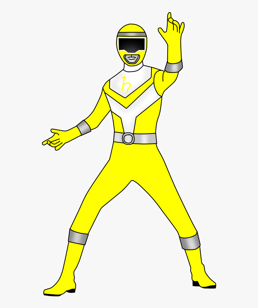 Power Rangers Fanon - Yellow Power Ranger Clipart, Transparent Clipart