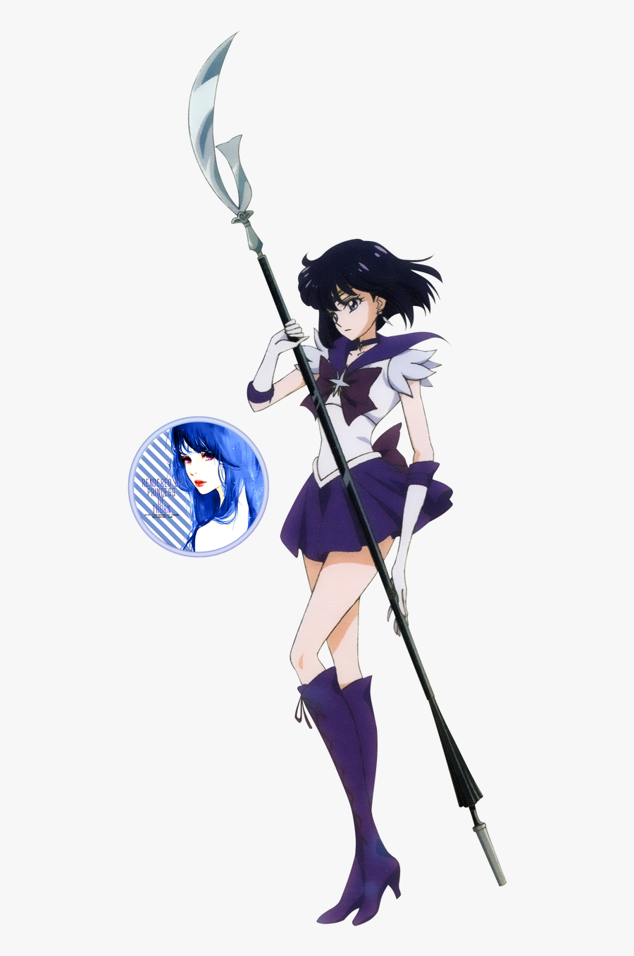 Sailor Saturn Render - Sailor Saturn Png, Transparent Clipart