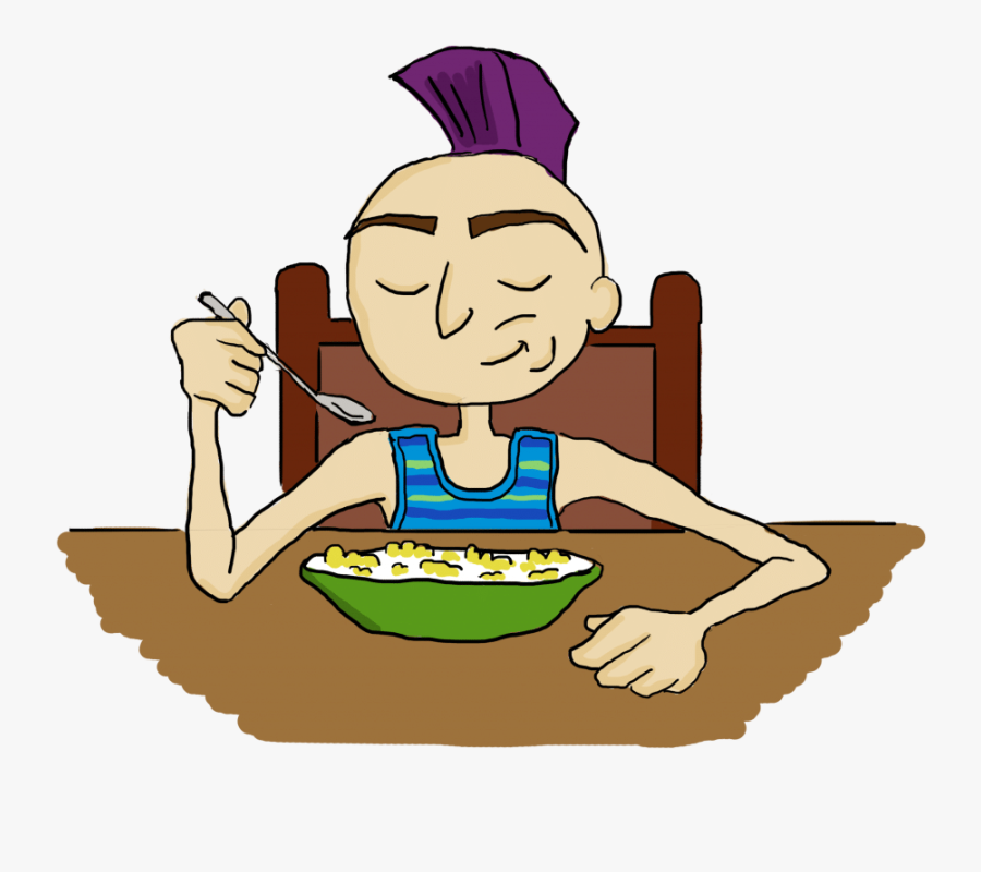 Eat Clipart Toddler Food - Mindful Eating Png, Transparent Clipart
