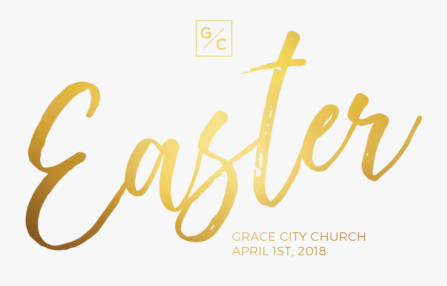 Christ Is Risen Border Clipart - Calligraphy, Transparent Clipart