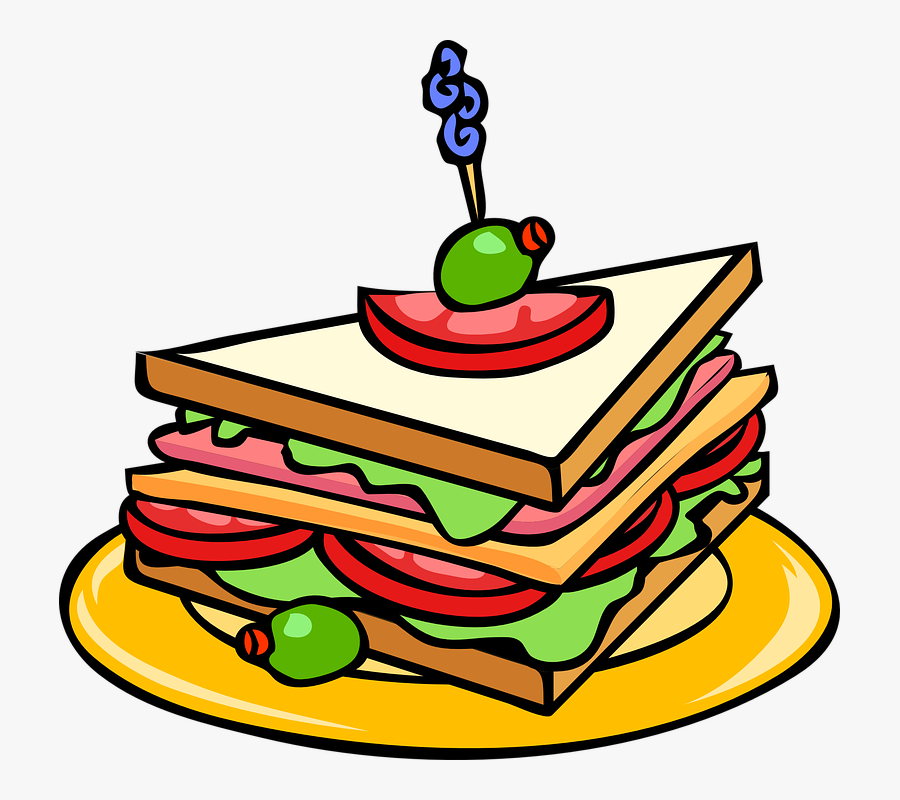 Eat Clipart Sandwich - Sandwich Clipart, Transparent Clipart