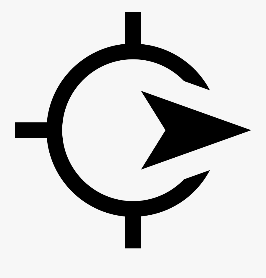 Navigate Icon Free Png And Svg Download Engineering - Eclipse Symbols, Transparent Clipart