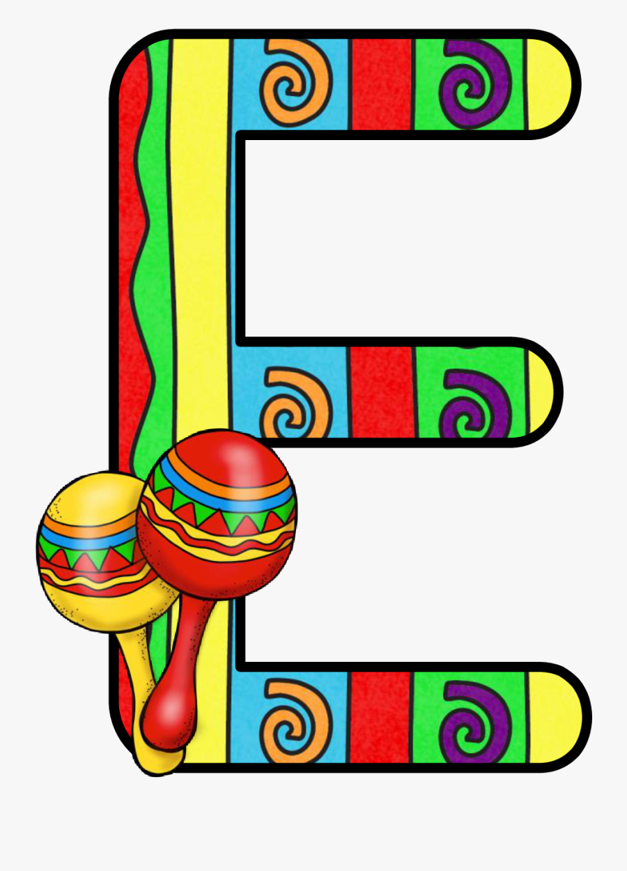 Cinco De Mayo Letter D, Transparent Clipart