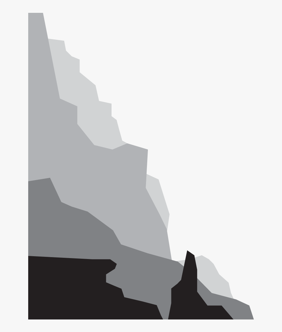 He Was The First-ever Black Superhero In Mainstream - Cliff Silhouette Png, Transparent Clipart