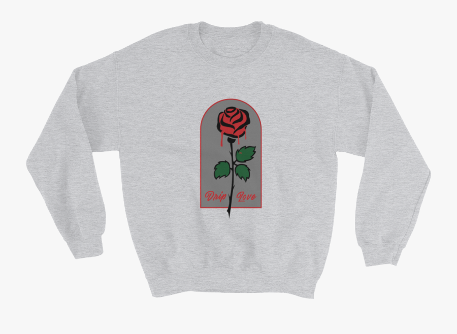 Drip Love Unisex Crewneck Sweatshirt - Crew Neck, Transparent Clipart