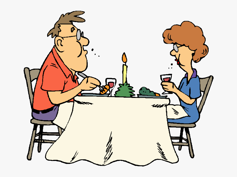 Cliparthot Manners Of Eat Dinner And Reservations - Cartoon, Transparent Clipart
