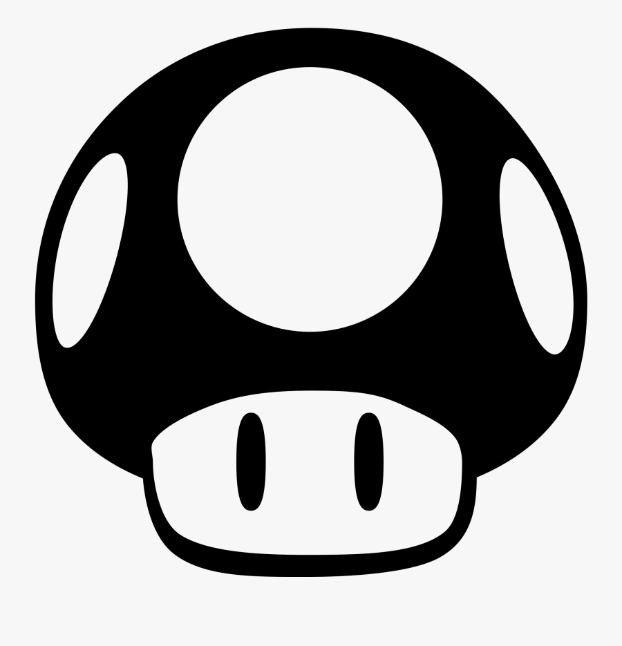 Super Mario Mushroom Svg, Transparent Clipart