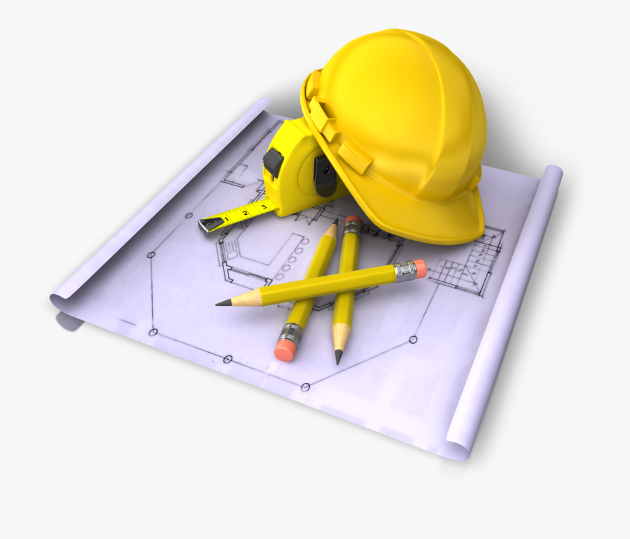 Transparent Hard Hat Png - Blue Print Clip Art, Transparent Clipart