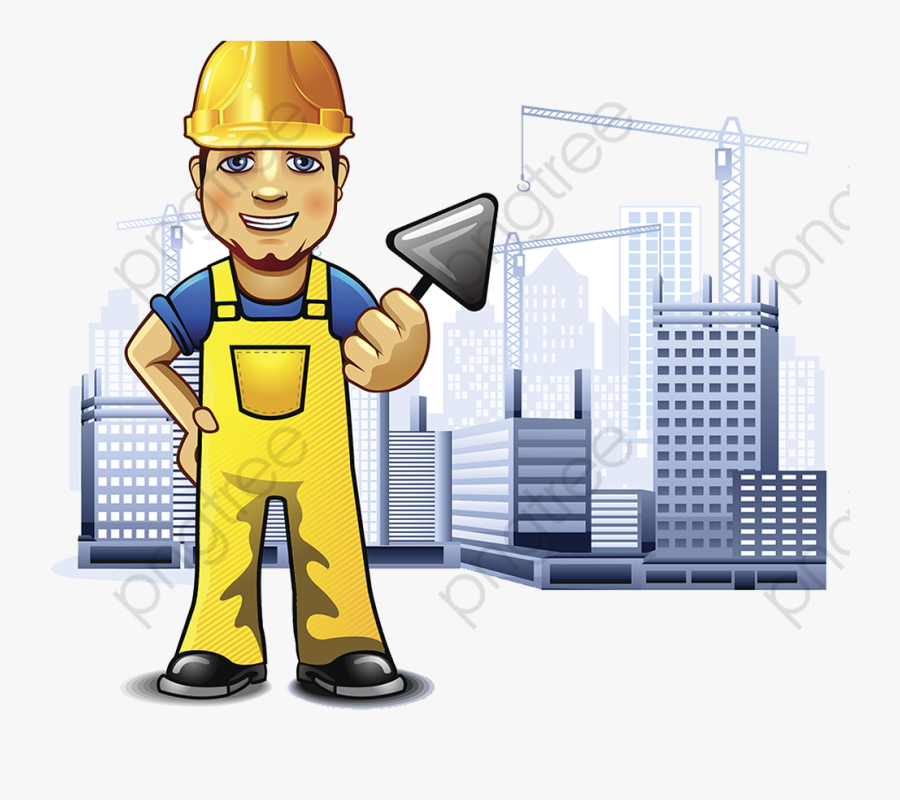 Transparent Engineering Clipart - Construction Worker, Transparent Clipart