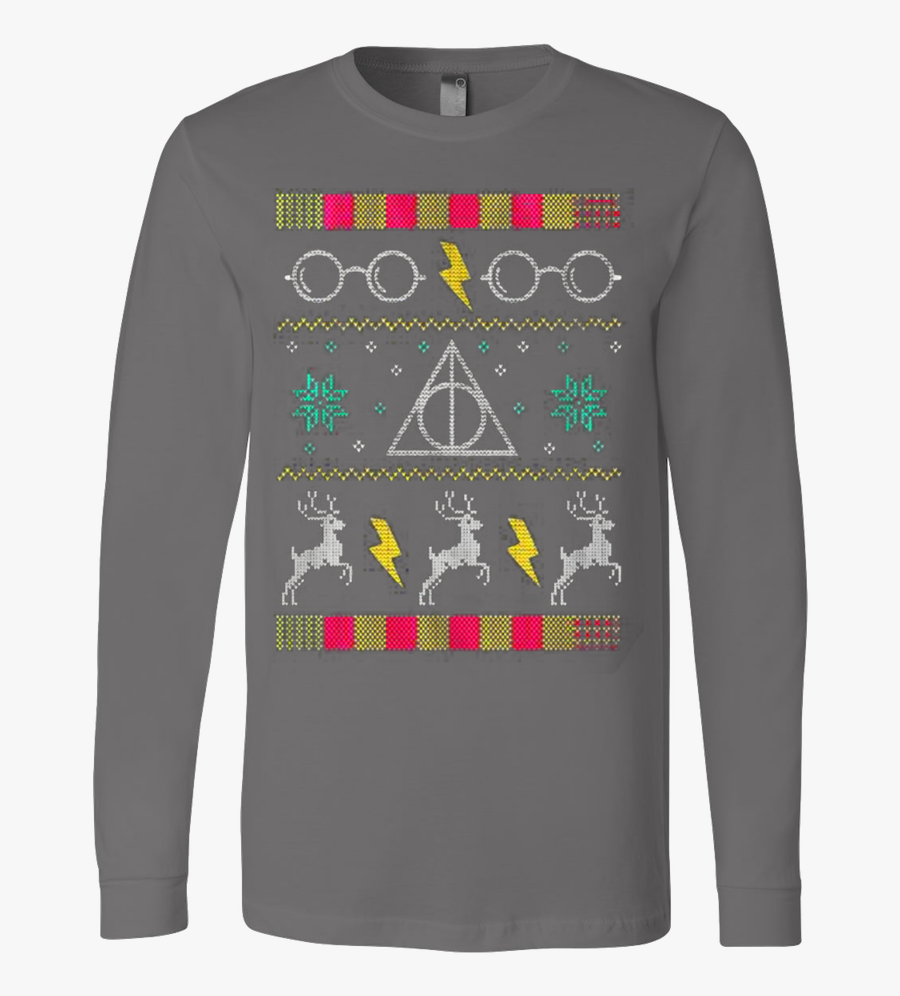 Transparent Harry Potter Glasses Png - Harry Potter Ugly Christmas Sweater, Transparent Clipart